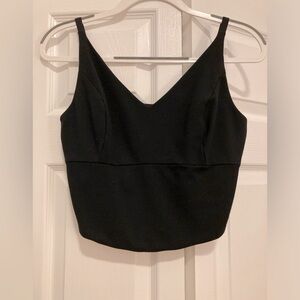 Cabi Brand Black Crop Bra Top, Size S